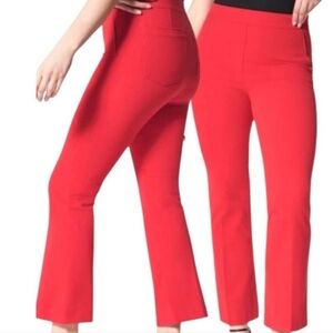 NWT SPANX On-The-Go Kick Flare Pant (True Red)